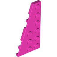 Lego destička šikmá 6x3 klín levý, tmavě růžová (6310381)